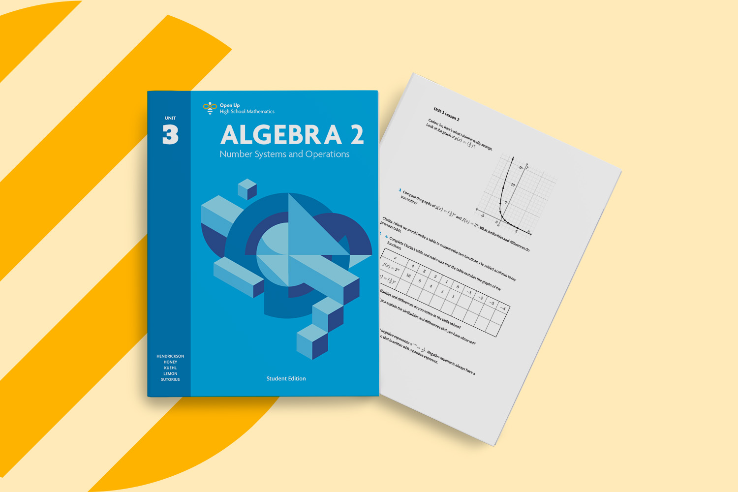 Open Up High School Math Cover + Interior