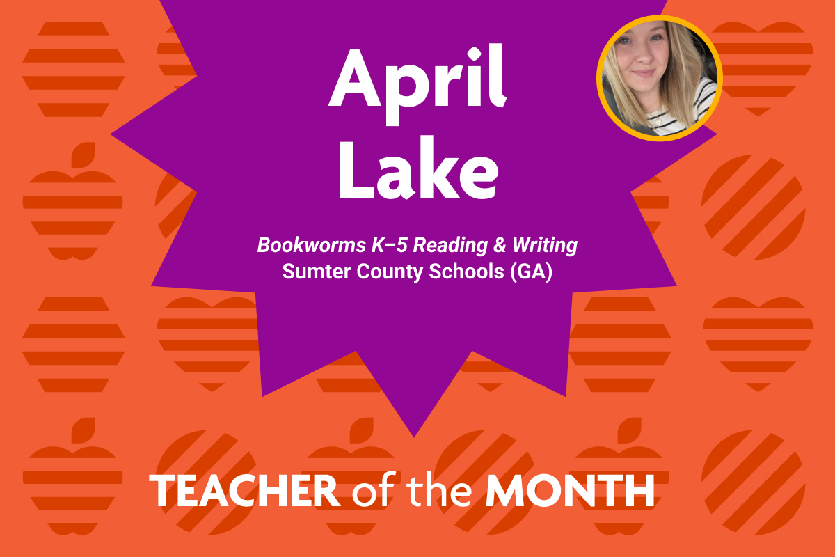 Lake Selected as National Teacher of the Month for March 2025