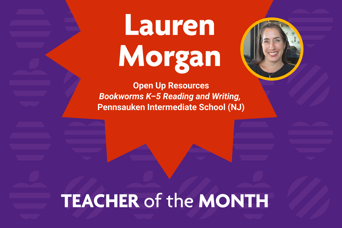 Morgan Selected as National Teacher of the Month for January 2026
